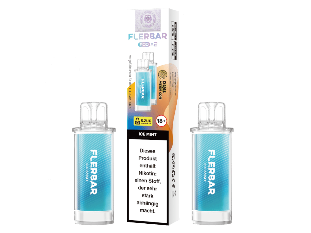 Flerbar Pod (2 Stk.) Ice Mint 20mg