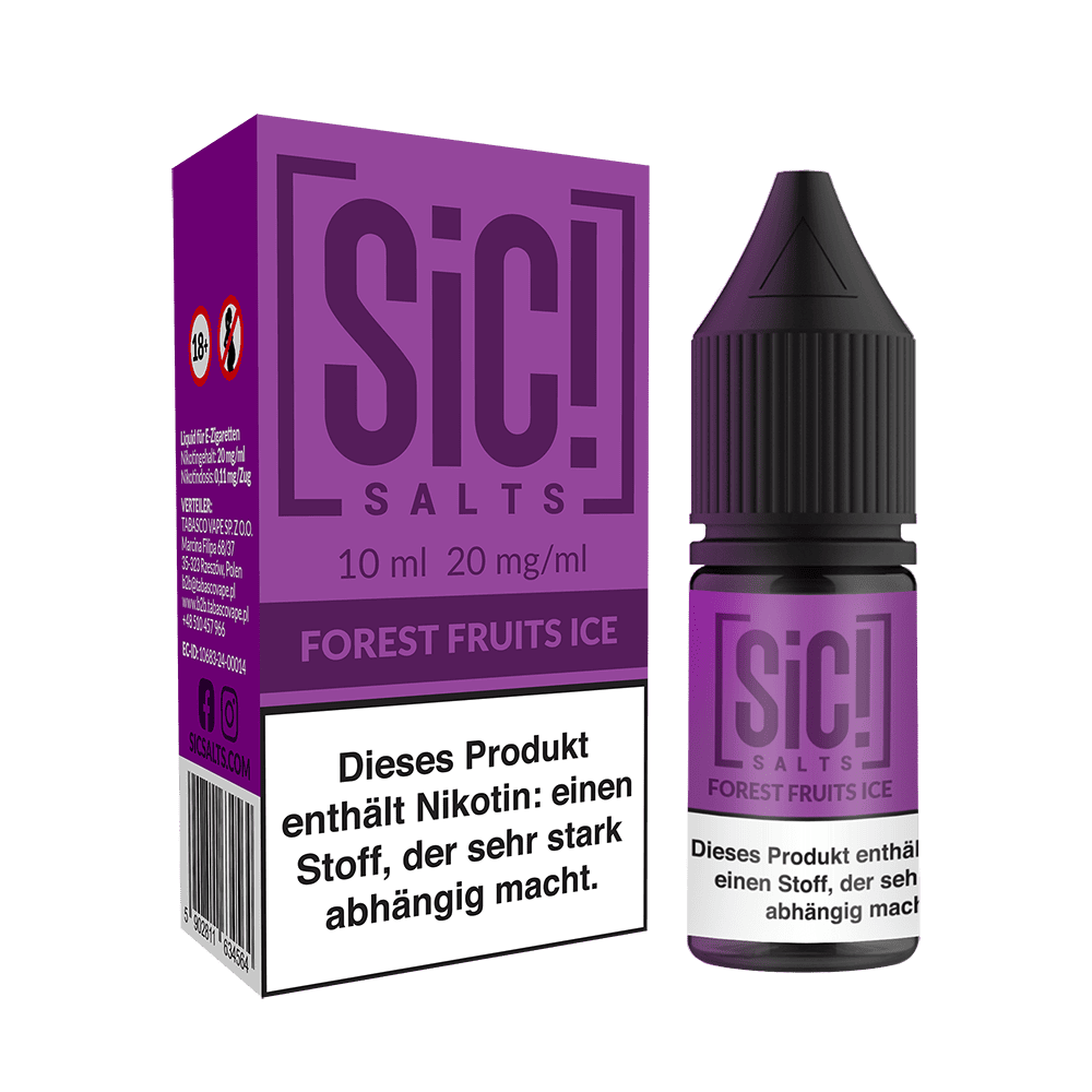 SIC Nikotinsalz - Forest Fruits Ice -10ml Liquid 20mg