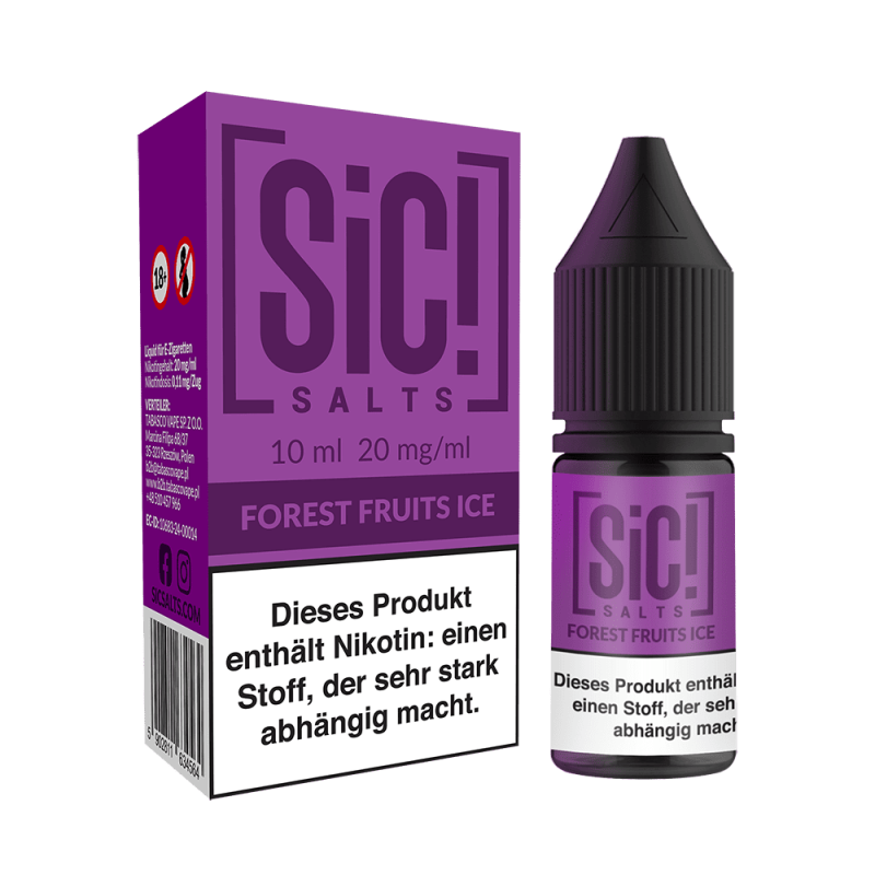 SIC Nikotinsalz - Forest Fruits Ice -10ml Liquid 20mg