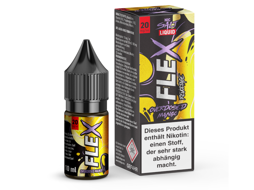 Revoltage FLEX Nikotinsalz Mango 10ml 20mg