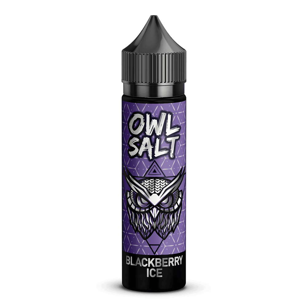 OWL Salt Aroma Longfill - Blackberry Ice - 10ml in 60ml Flasche