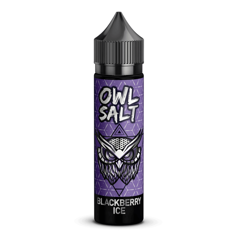 OWL Salt Aroma Longfill - Blackberry Ice - 10ml in 60ml Flasche