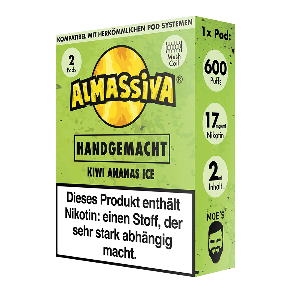 Al Massiva Pods – Handgemacht – 17mg – 2ml (2 Stück)