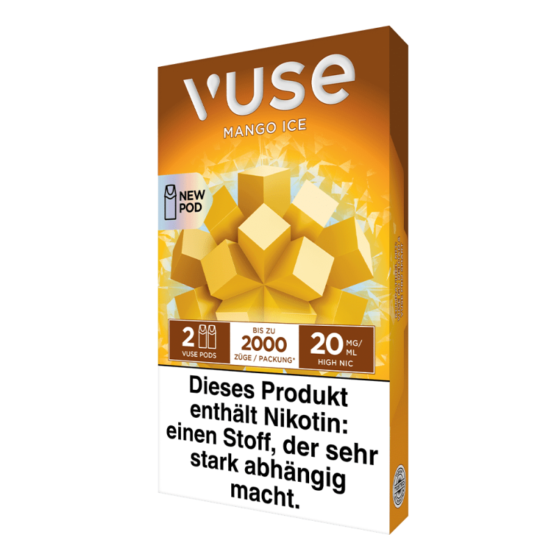 2x Vuse Pod Mango Ice Nic Salts 20mg
