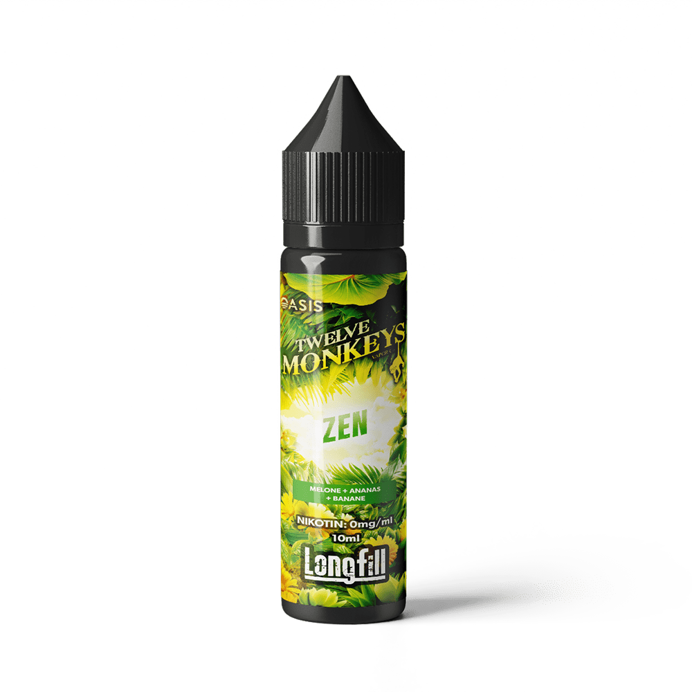 Twelve Monkeys Aroma Longfill - Zen - 10ml in 60ml Flasche