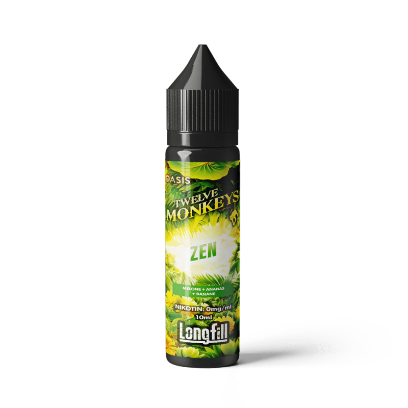 Twelve Monkeys Aroma Longfill - Zen - 10ml in 60ml Flasche