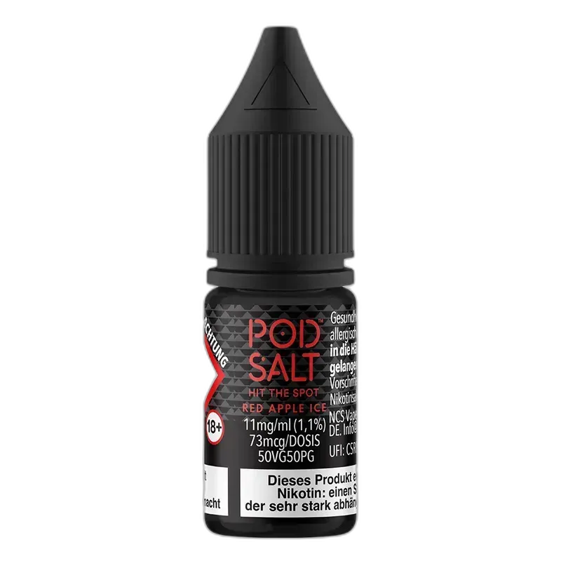 Pod Salt Core Nikotinsalz - Red Apple Ice - 10ml Liquid