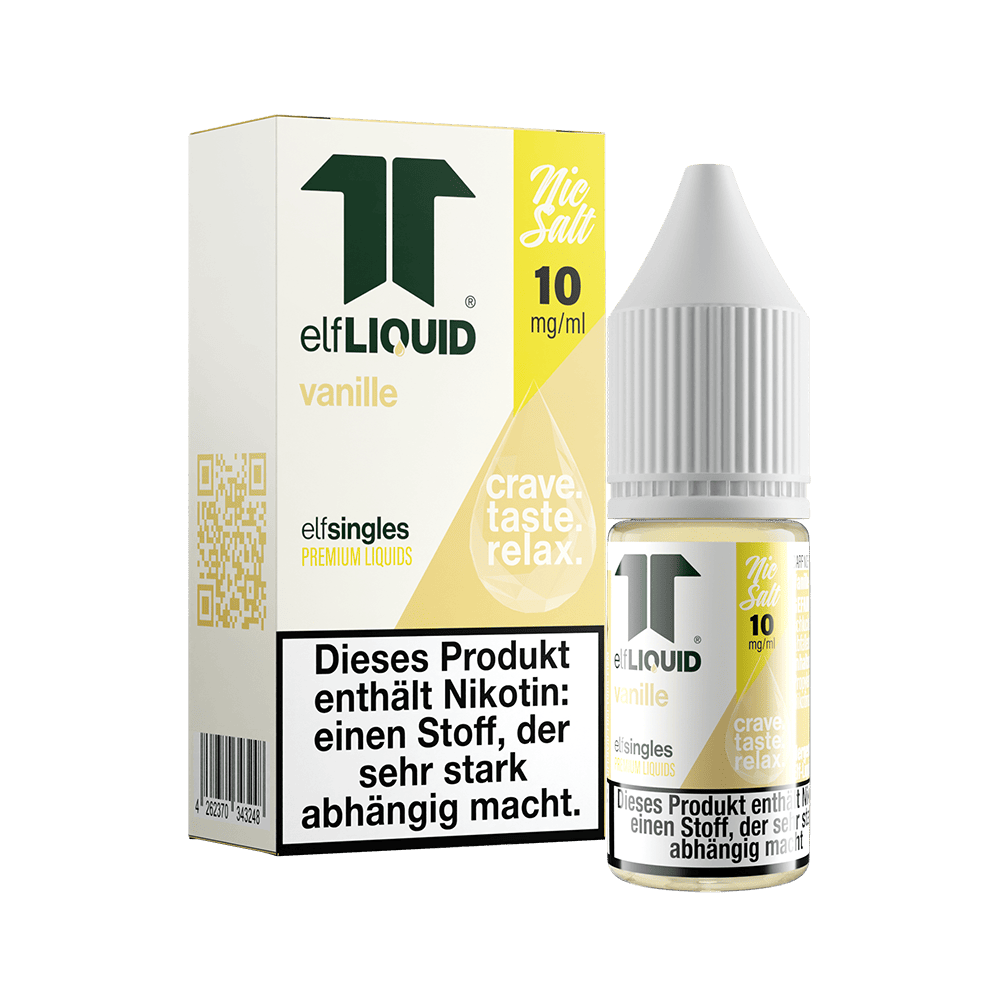 Elf-Liquid Nikotinsalz - Vanille - 10ml 10mg