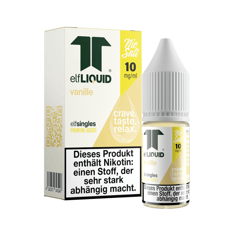 Elf-Liquid Nikotinsalz - Vanille - 10ml 10mg