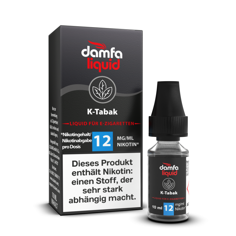 damfaliquid K-Tabak V2 12mg 10ml
