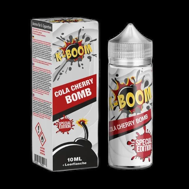 K-Boom Longfill - Cola Cherry Bomb - 10ml Aroma in 120ml Flasche