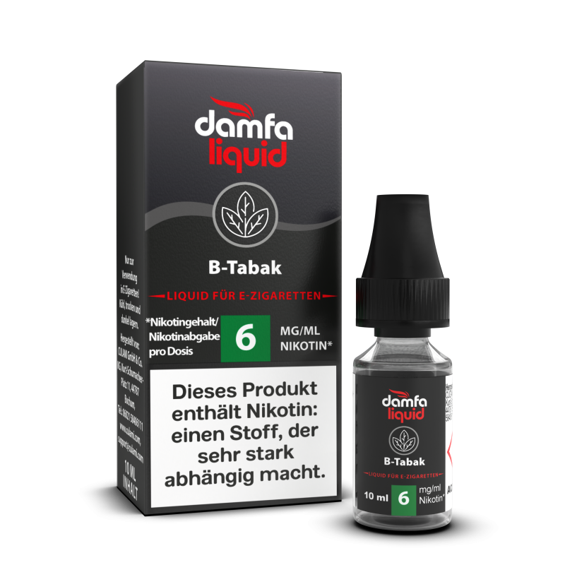 damfaliquid B-Tabak V2 6mg 10ml
