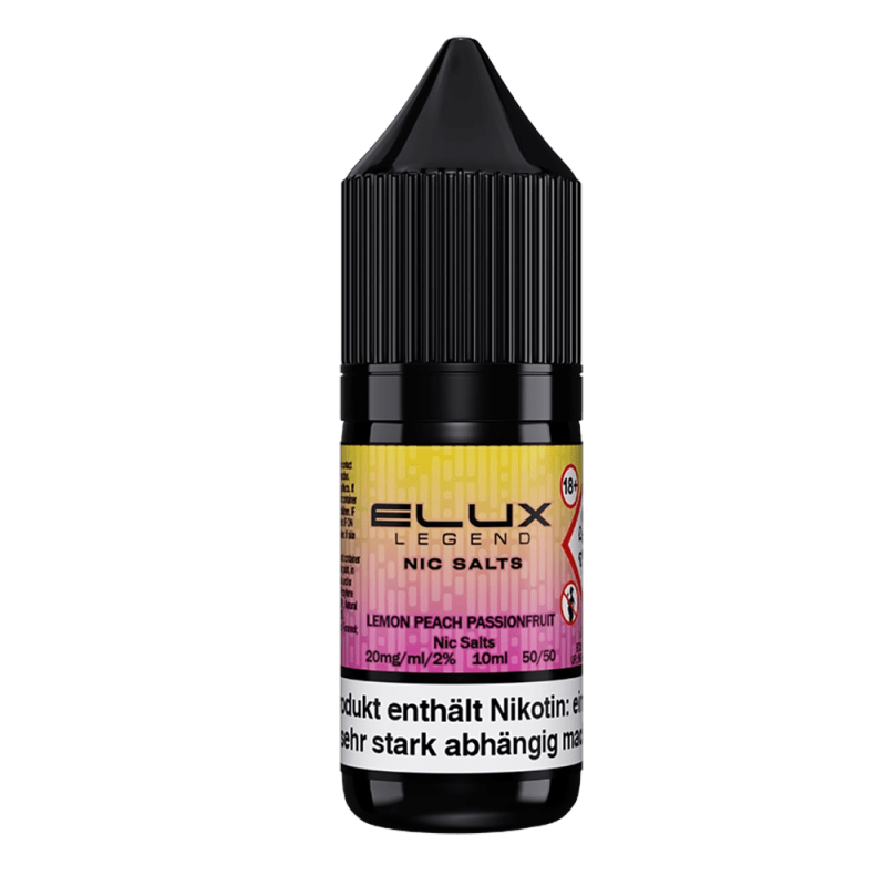 Elux Nikotinsalz - Lemon Peach Passion - Liquid 10ml