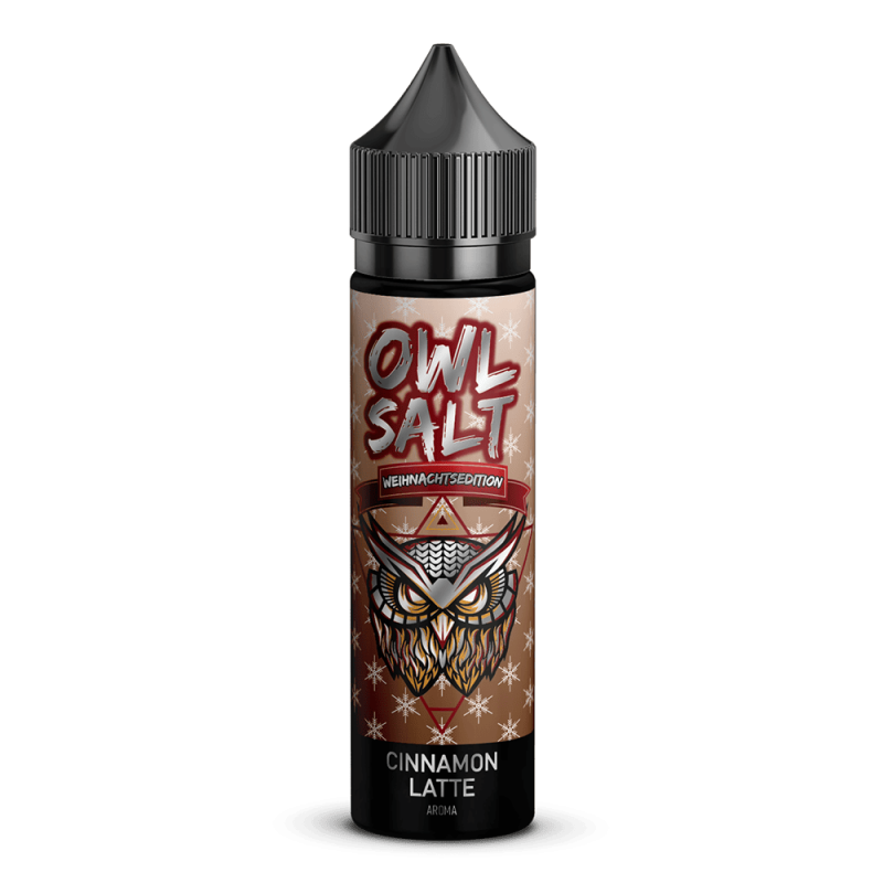 OWL Salt Aroma Longfill Weihnachtsedition - Cinnamon Latte 10ml in 60ml Flasche