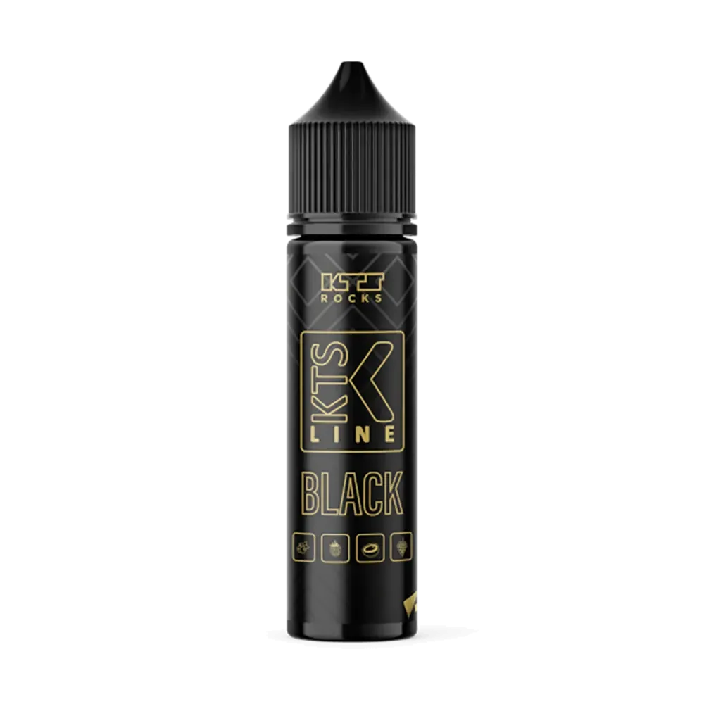 KTS Line Longfill - Black - 10ml Aroma in 60ml Flasche