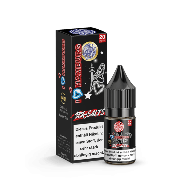 187 Strassenbande Nikotinsalz - I Love Hamburg - 10ml Liquid 20mg