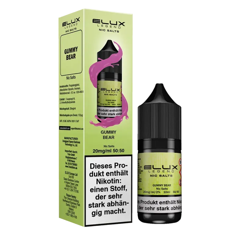 Elux Nikotinsalz - Gummy Bear - 10ml