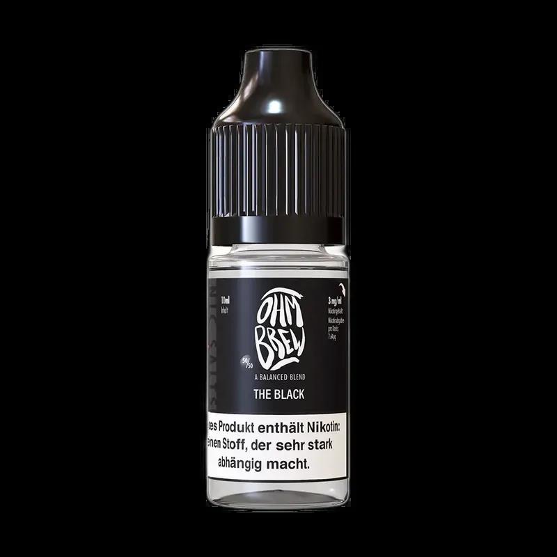 Ohm Brew Nikotinsalz - The Black - 10ml Liquid 12mg