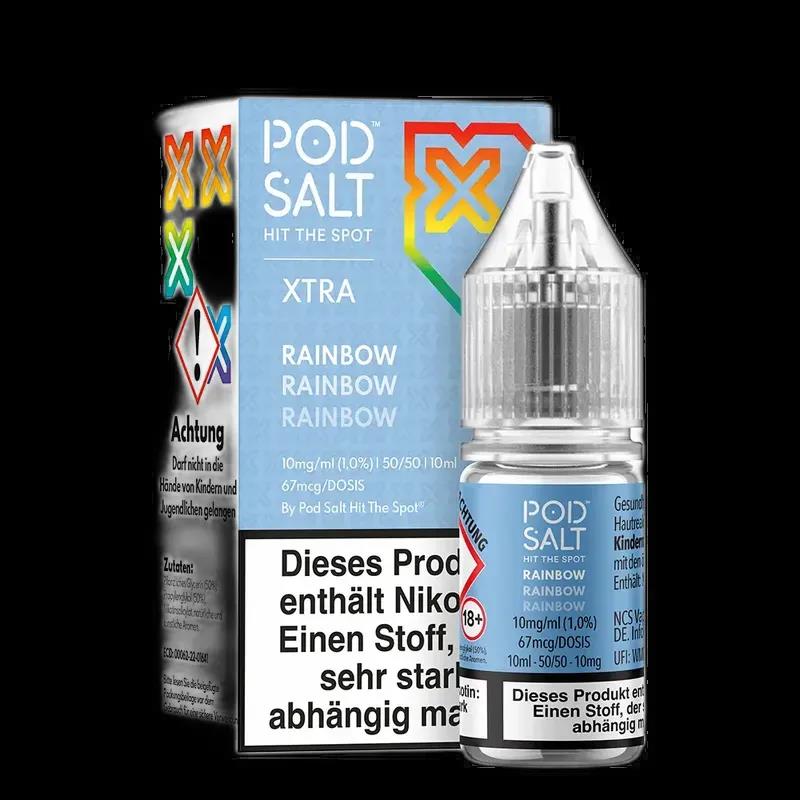 Pod Salt Xtra Nikotinsalz - Rainbow - 10ml Liquid 10mg
