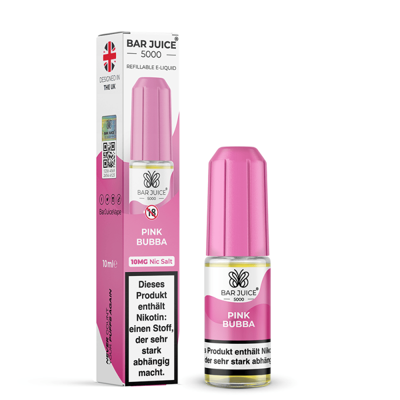 Bar Juice 5000 Nikotinsalz - Pink Bubba - 10ml