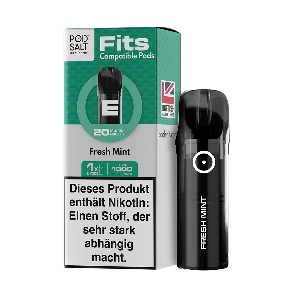 Pod Salt Fits Pods – Fresh Mint – 20mg – 2ml (3 Stück)