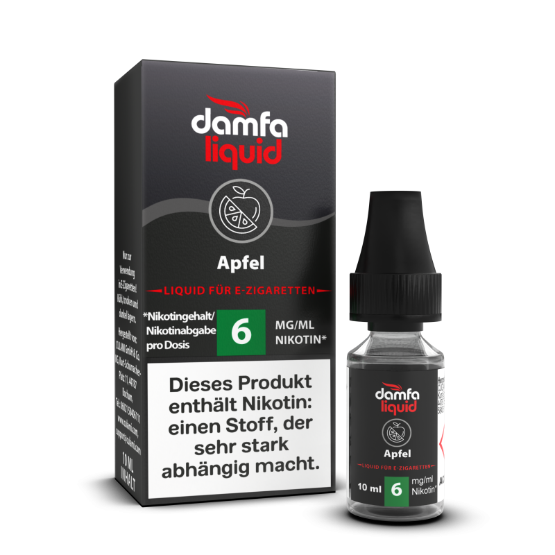 damfaliquid Apfel V2 6mg 10ml