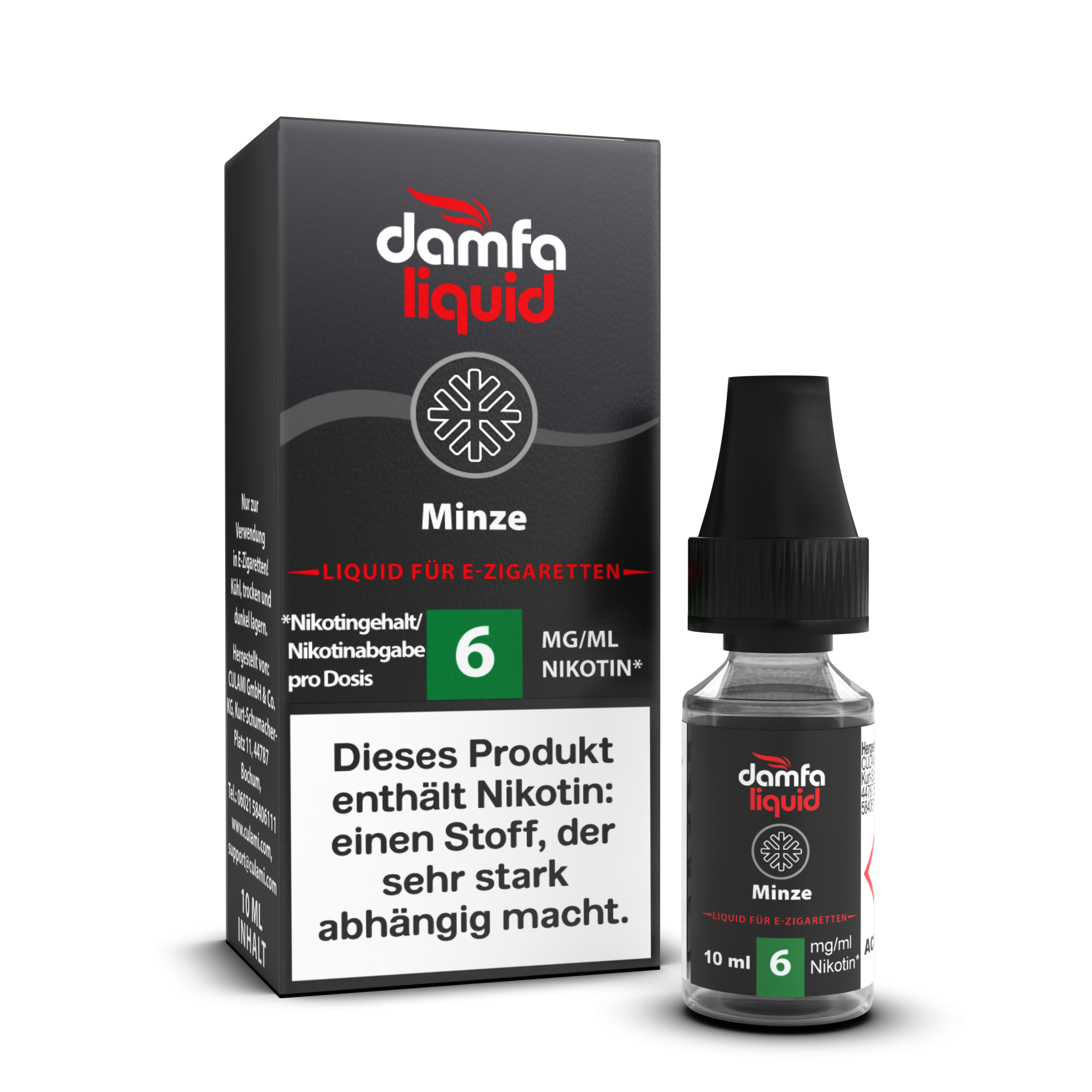 damfaliquid Minze V2 6mg 10ml