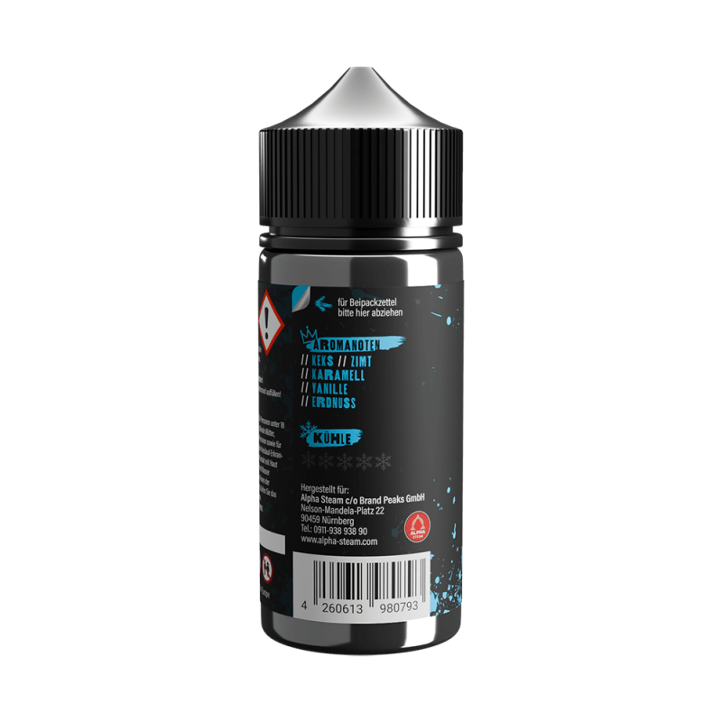 Tony Vapes Aroma Longfill - Winter Kex - 10ml in 100ml Flasche