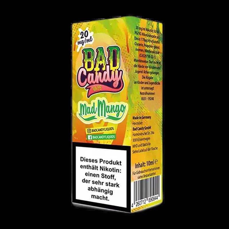 Bad Candy Nikotinsalz - Mad Mango - 10ml Liquid 20mg