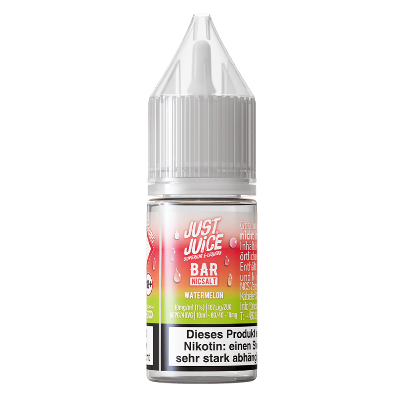 Just Juice Nikotinsalz - Watermelon - 10ml Liquid 10mg