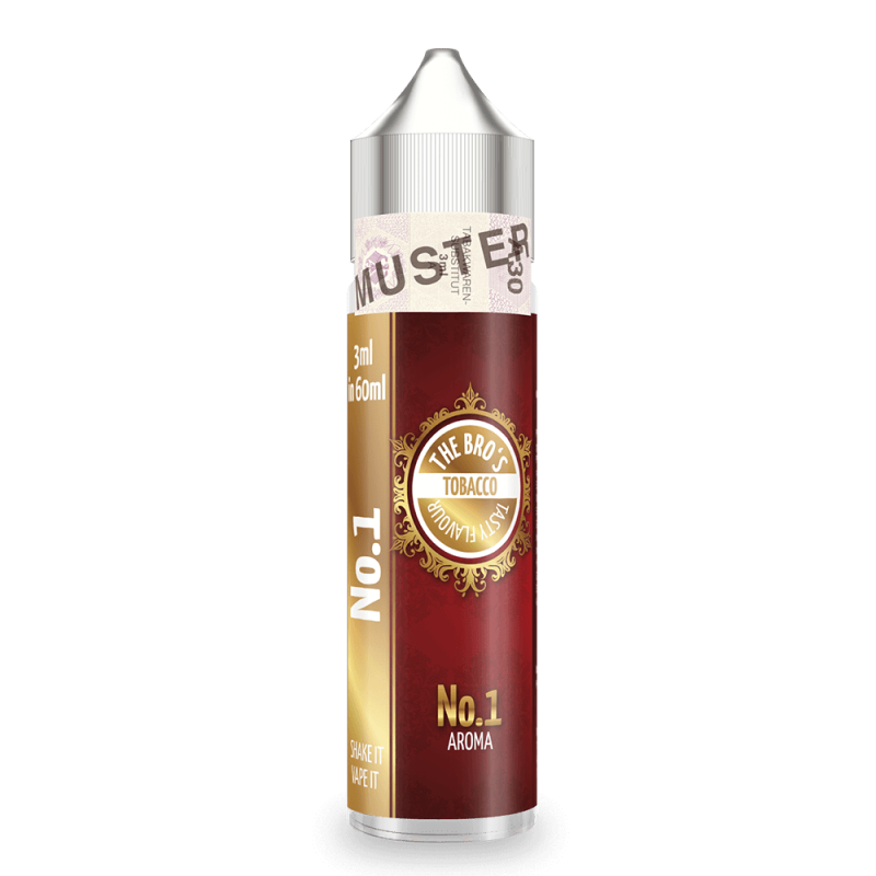 The Bros Longfill - Tobacco No.1 - 3ml Aroma in 60ml Flasche