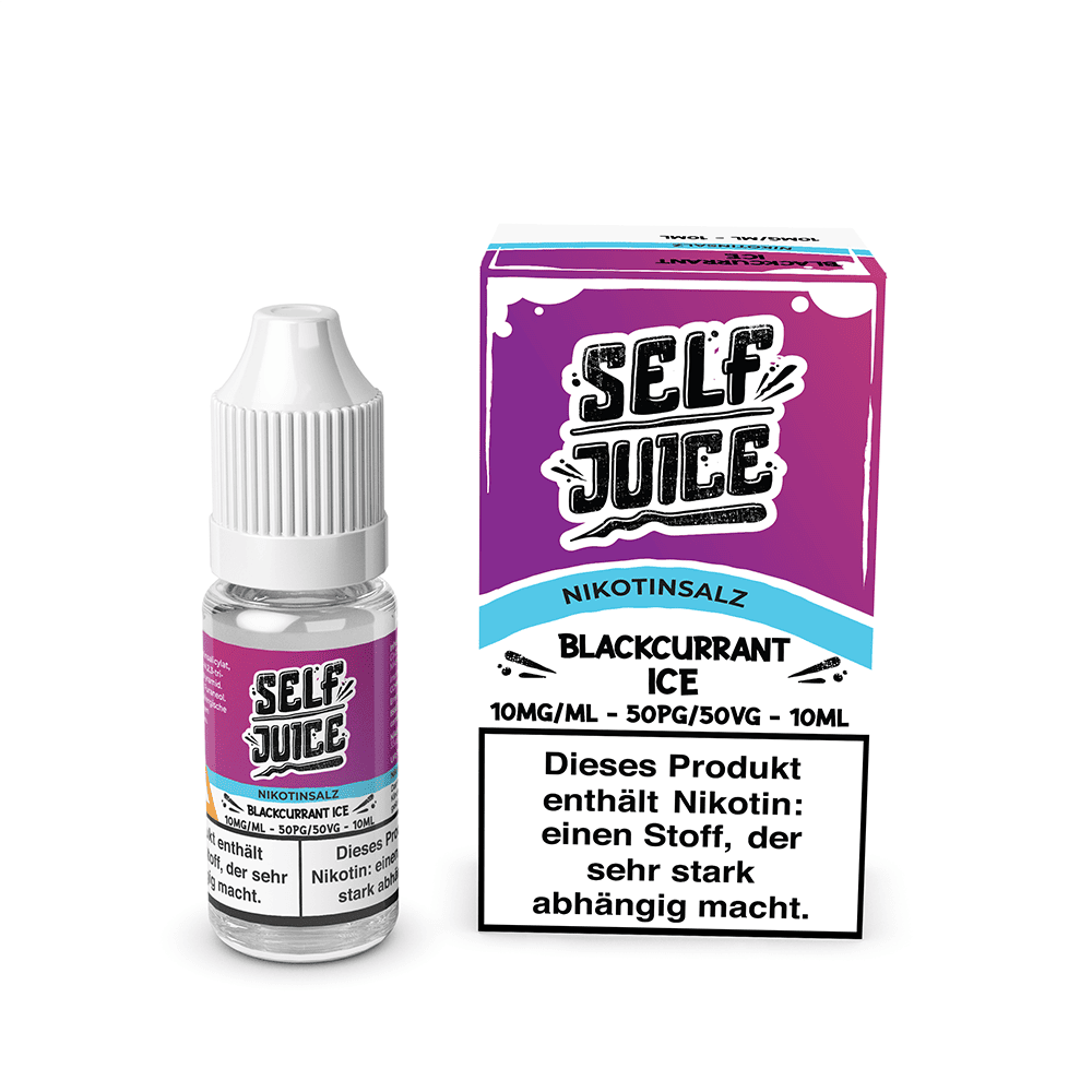 Self Juice Nikotinsalz - Blackcurrant Ice - 10ml Liquid 10mg