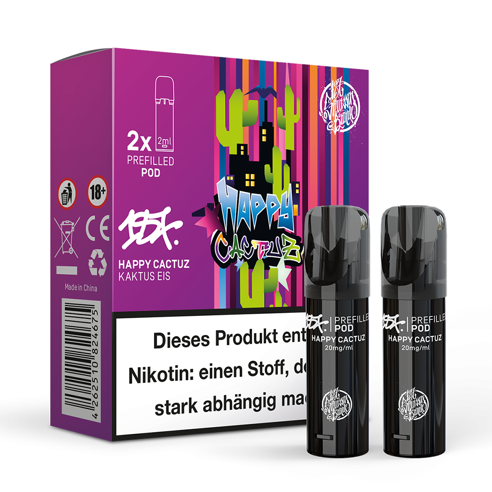187 Strassenbande Pods – Happy Cactuz – 20mg – 2ml (2 Stück)