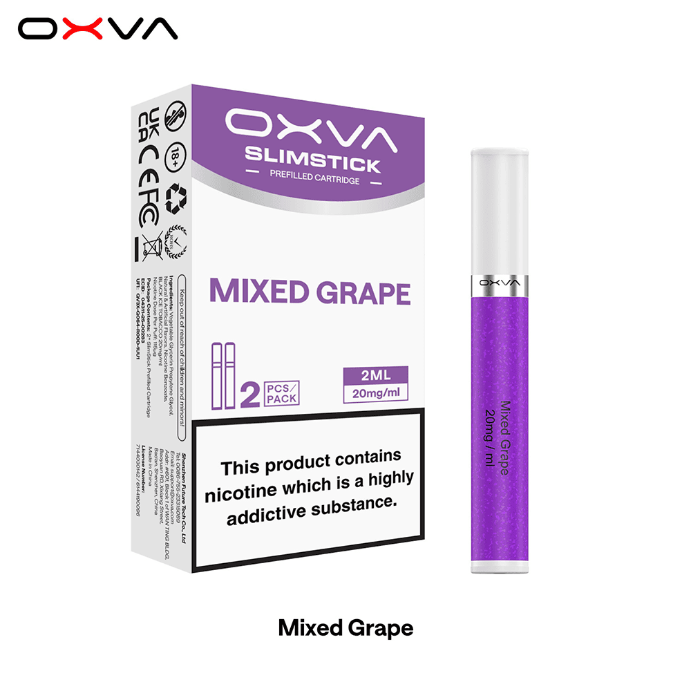 Oxva Slimstick Pods – Mixed Grape – 20mg – 2ml (2 Stück)