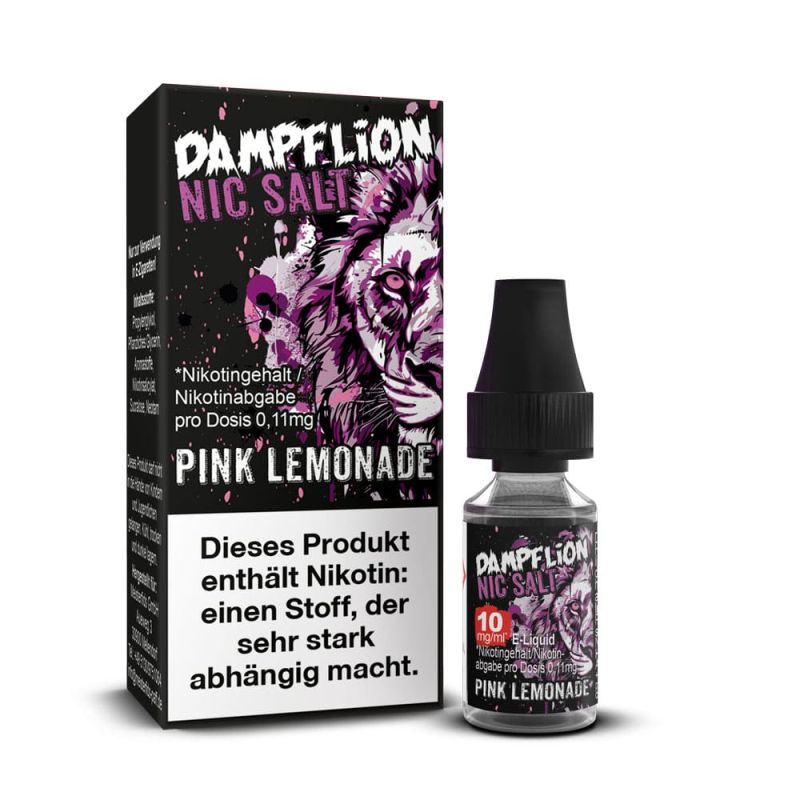 Dampflion Intense Nikotinsalz - Pink Lemonade- 10ml Liquid 10mg
