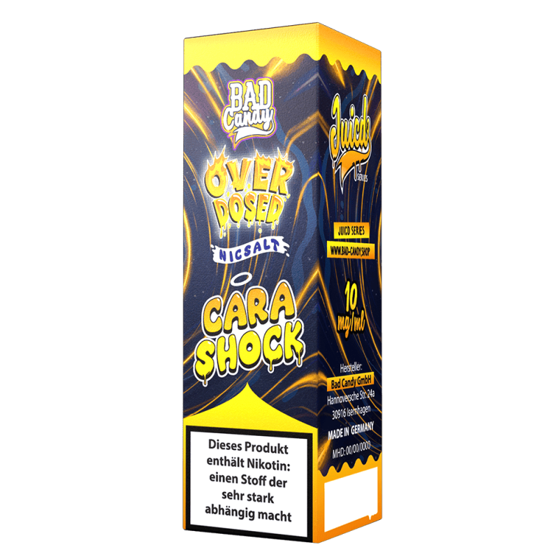 Bad Candy Nikotinsalz - Cara Shock - Overdosed 10ml Liquid 20mg