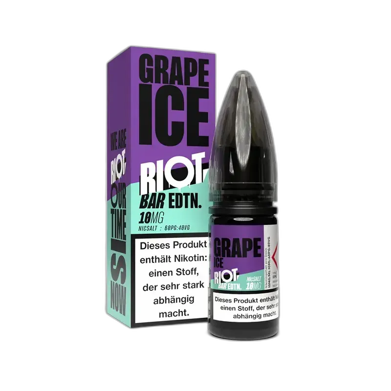 Riot Squad Nikotinsalz - Grape Ice - Liquid 10mg 10ml