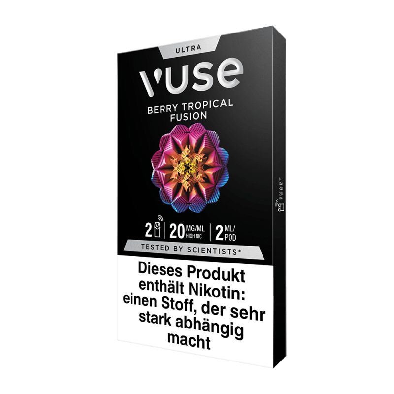 2x Vuse Ultra Pods Berry Tropical Fusion 20mg