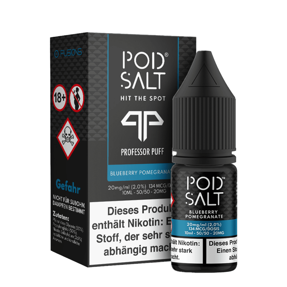 Pod Salt Fusion - Blueberry Pomegranate - 10ml Liquid Nikotinsalz 20mg