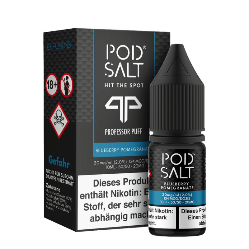 Pod Salt Fusion - Blueberry Pomegranate - 10ml Liquid 20mg Nikotinsalz