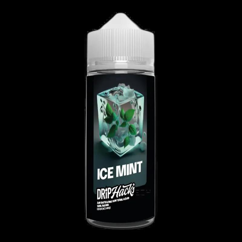 Drip Hacks Longfill - Ice Mint - 10ml Aroma in 120ml Flasche