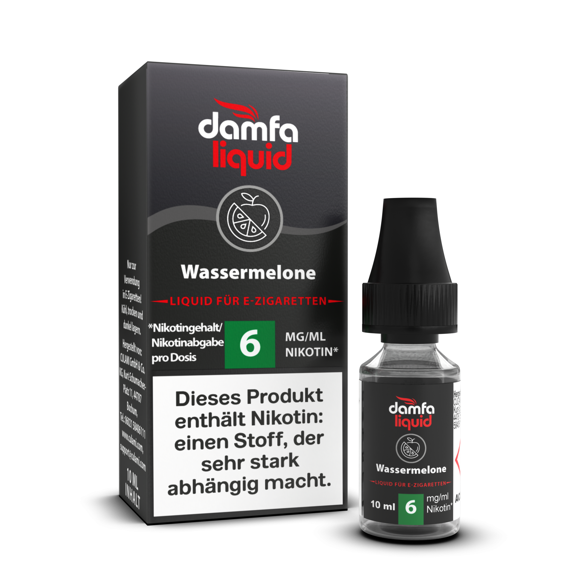 damfaliquid Wassermelone V2 6mg 10ml