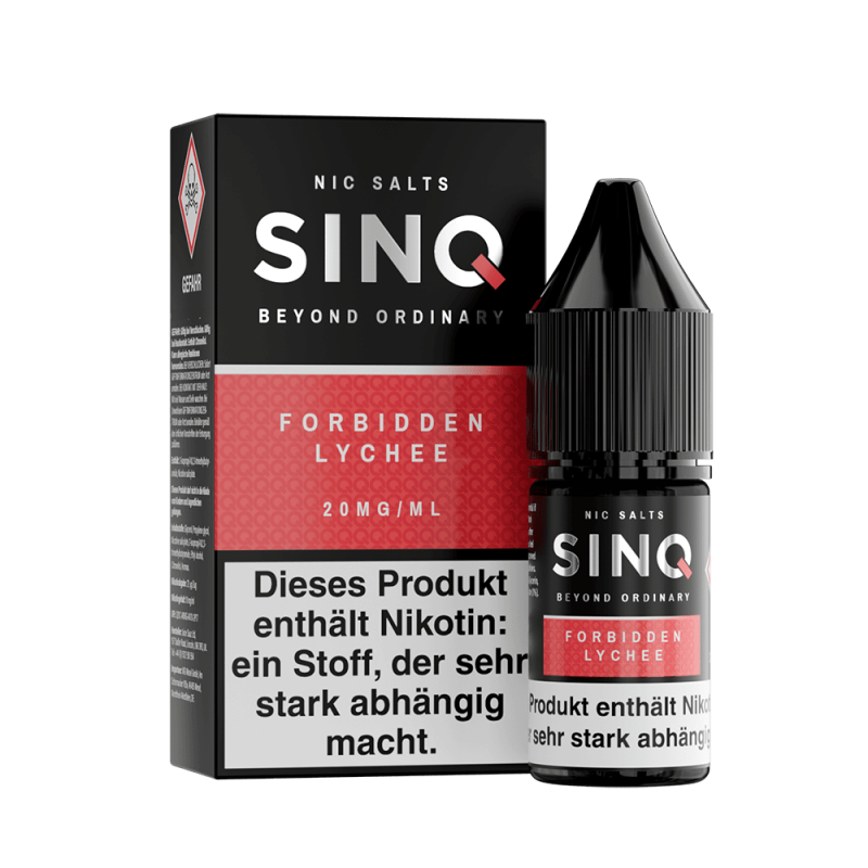 SINQ Nikotinsalz - Forbidden Lychee - 10ml Liquid 20mg