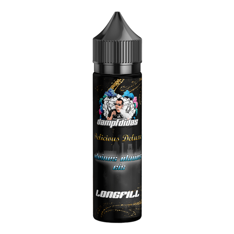 Dampfdidas Longfill - Kleines Blaues Eis - 10ml Aroma in 60ml Flasche