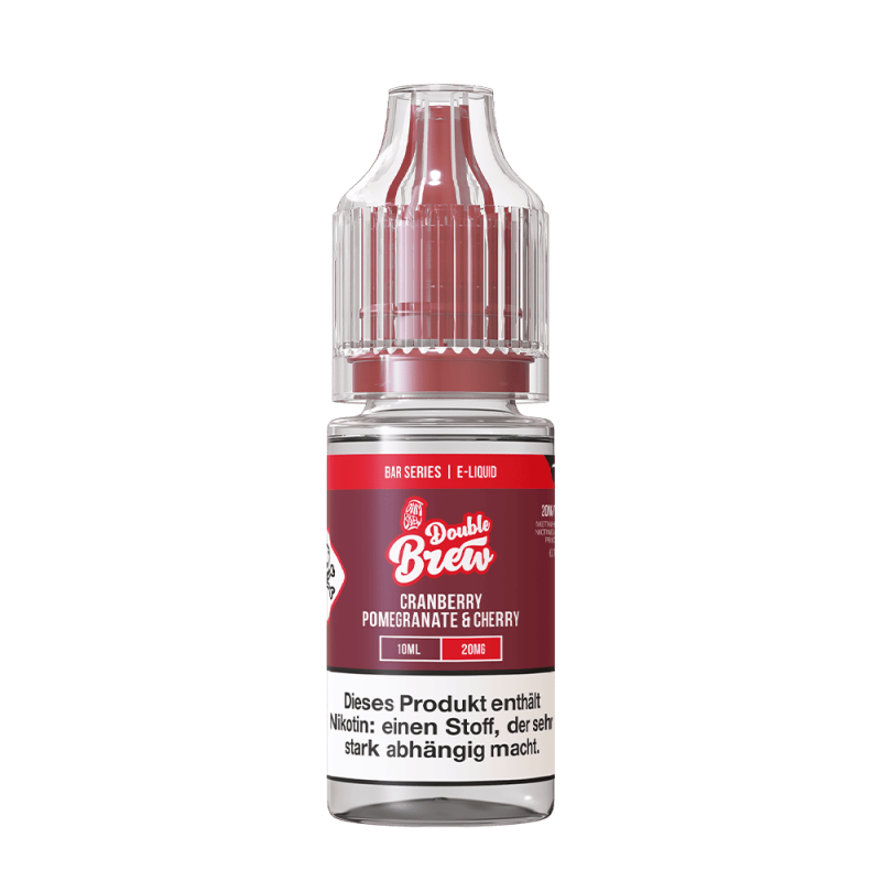 Double Brew Nikotinsalz - Cranberry Pomegranate & Cherry - 10ml Liquid 20mg