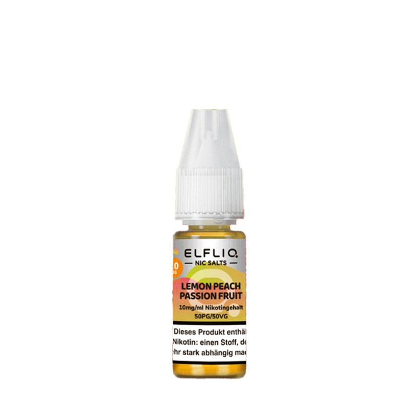 Elfliq by Elfbar Nikotinsalz - Lemon Peach Passion Fruit - Liquid 10ml