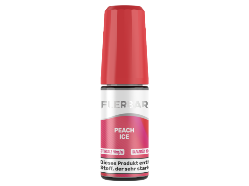 Flerbar Nikotinsalz Liquid 10ml Peach Ice 10mg