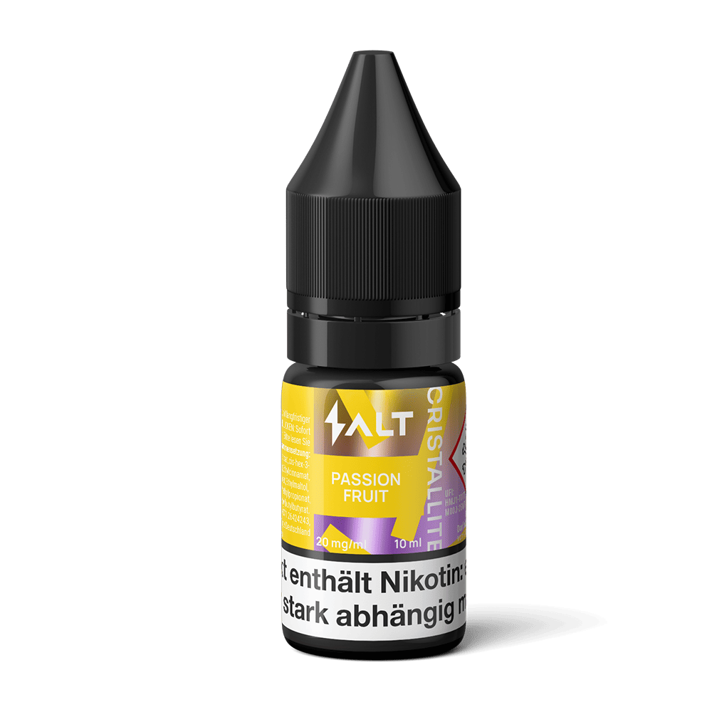 SALT Cristallite Nikotinsalz - Passion Fruit - 10ml Liquid 20mg