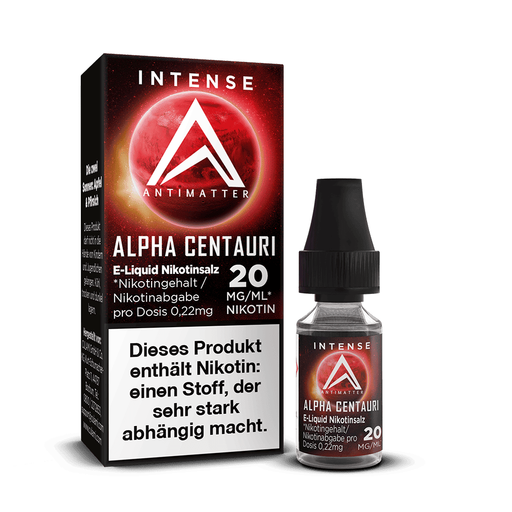 Antimatter Intense Nikotinsalz - Alpha Centauri -10ml Liquid 20mg