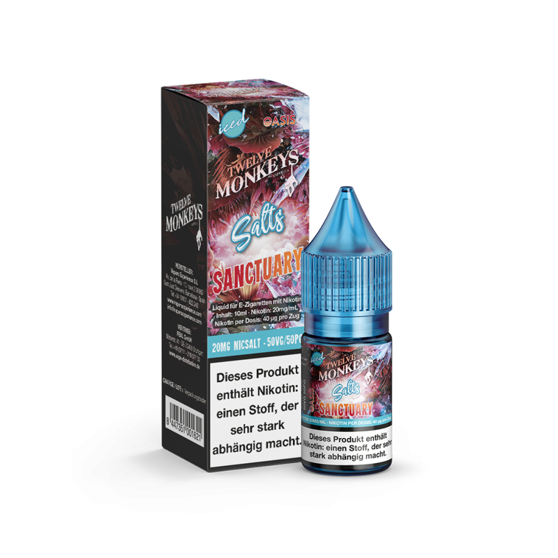 Twelve Monkeys Nikotinsalz - Sanctuary - 10ml Liquid 20mg